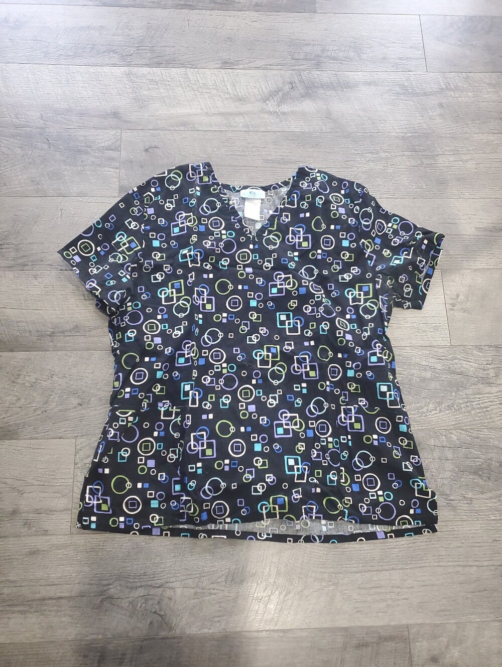 Black Sb Scrubs With Designs
